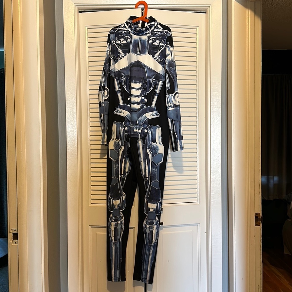 Halloween Teen Titan Cyborg Costume Adult Small